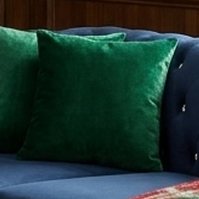PAVILIA Emerald Green Decorative Throw Pillow Covers 20x20 Set of 2