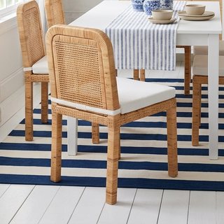 bali & pari Zariah Natural Rattan Dining Chair (Set of 2)