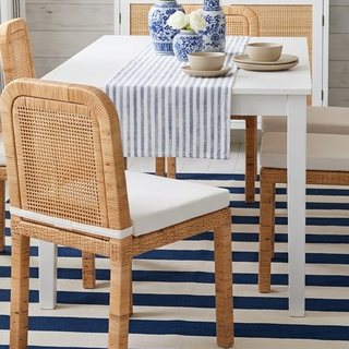 Roslyn Transitional Dining Table White - Powell
