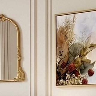 Stupell Industries Eclectic Vintage Herbal Arrangement Gold Floating Frame Canvas Art, 25 x 31