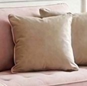 Square Cotton Velvet Throw Pillow - Threshold