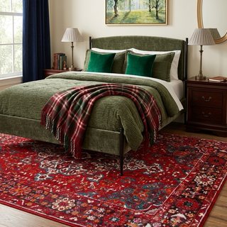 Better Homes & Gardens 3-Piece Sea Turtle Rippled Chenille Comforter Set, Full/Queen, Green