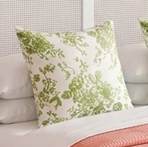 Floral Pillow Covers 20x20 Set of 2 Chinoiserie Cotton Linen (Sps ssion)